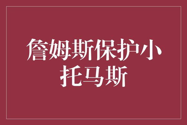 詹姆斯保护小托马斯