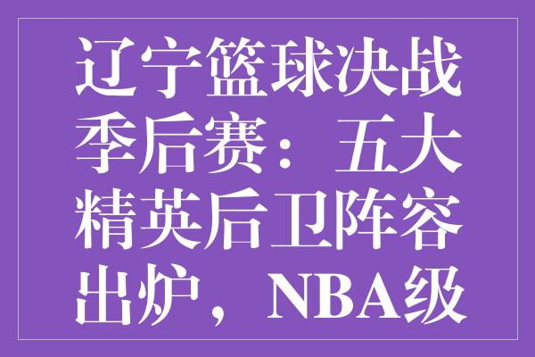 辽宁篮球决战季后赛：五大精英后卫阵容出炉，NBA级巨星加盟重塑防线