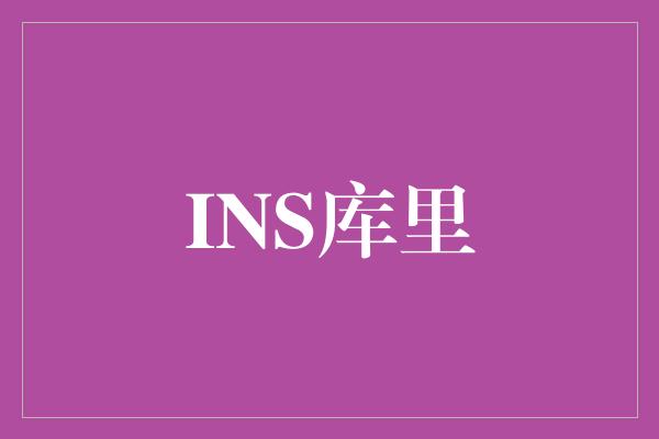 INS库里